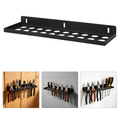 Wall-Mounted Pliers & Screwdriver Tool Organizer Rack – Black
